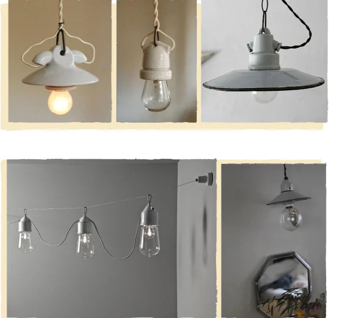 Afralia™ Ceramic E27 Socket Lamp Holder with Waterproof Hook - 110-220V Bulb Fitting