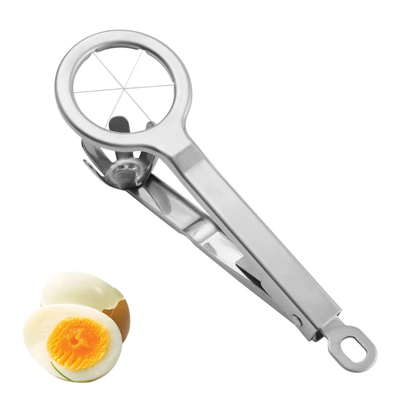 Afralia™ Egg Cutter: Stainless Steel Wire Slicer for Hard-boiled Eggs - Durable Kitchen Tool