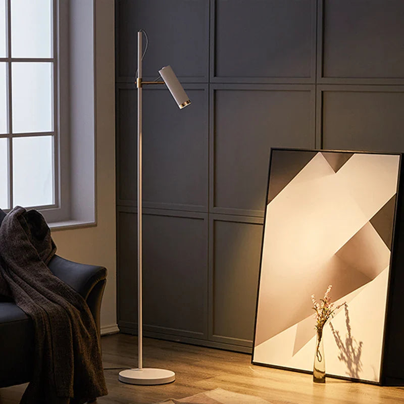 Afralia™ Modern Minimalist LED Floor Lamp for Living Room Bedroom Indoor Lighting