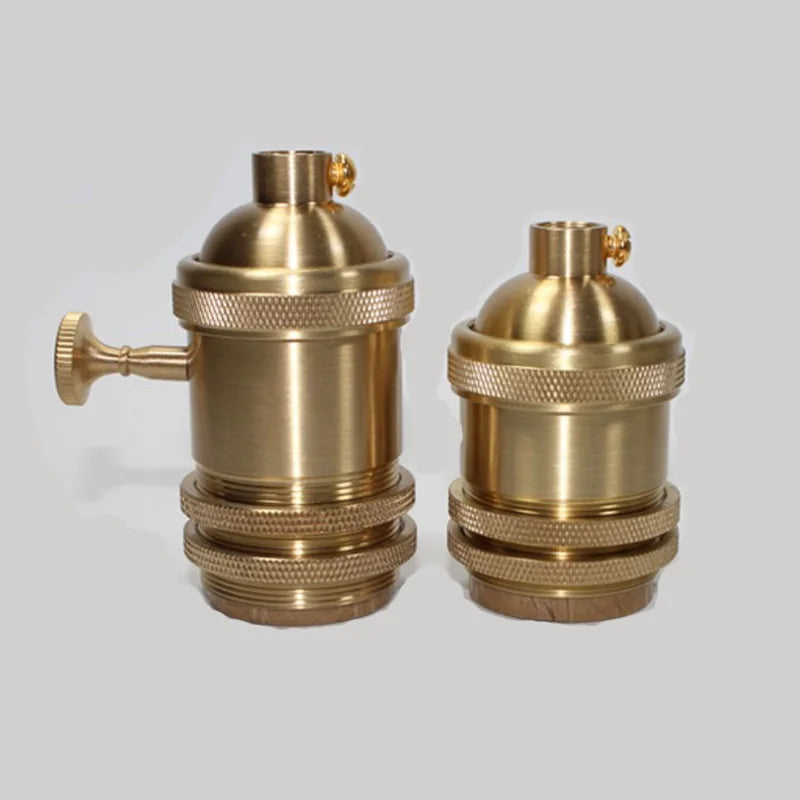 Afralia™ E27 Lamp Holder with Switch - Vintage Style E27 Socket for Lamps