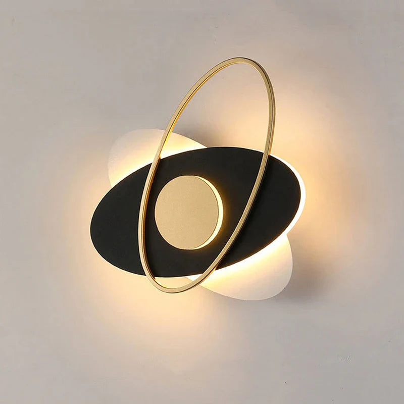 Afralia™ Acrylic Wall Sconce Light for Living Room Bedroom Hotel Aisle Lighting