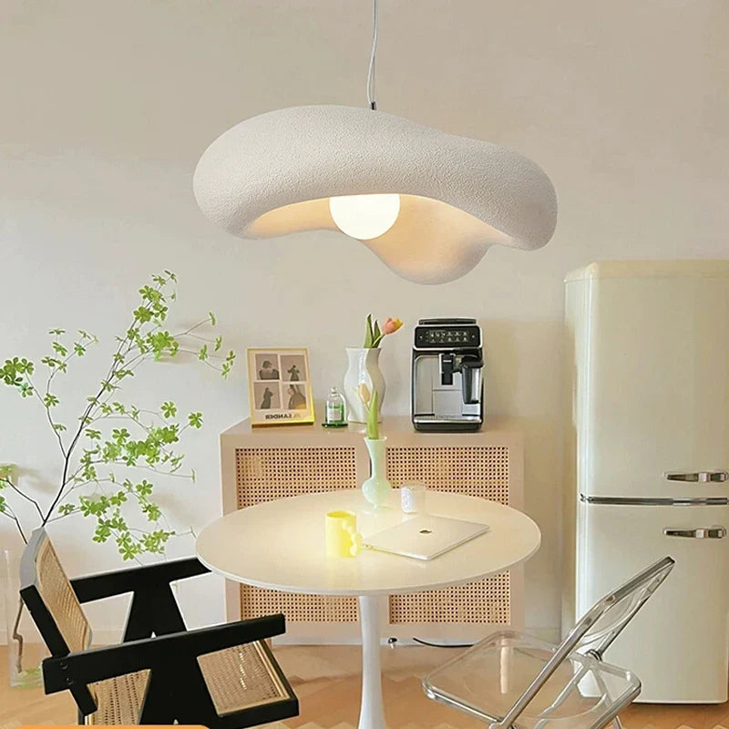 Afralia™ Nordic Wabi Sabi LED Pendant Chandelier for Dining Room and Bar