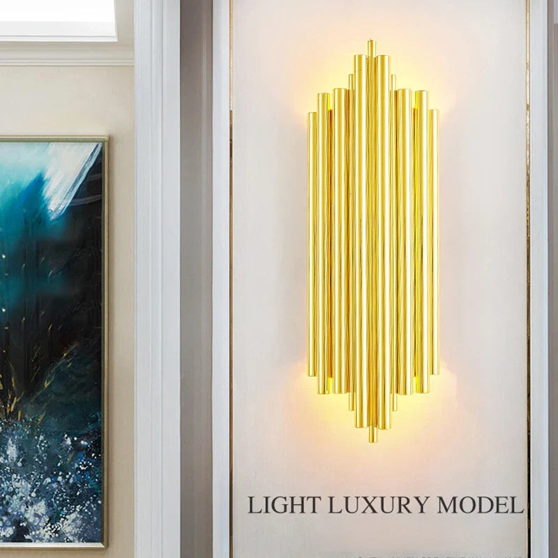 Afralia™ LED Wall Lamp: Modern Luxury Indoor Lighting for Home Decor in Living Room, Bedroom, Kitchen