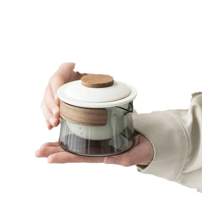 Afralia™ Zen Tea Set: Teapot, Teacup Kit for Home and Travel, Chinese Tea Supplies
