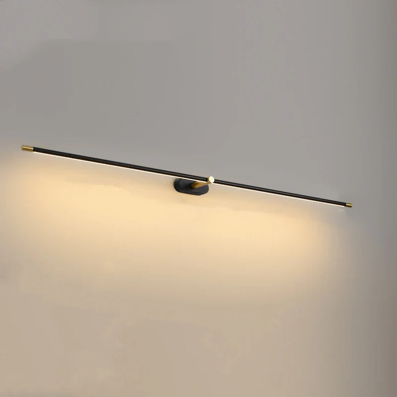 Afralia™ Slim Wall Sconce Lamps: Bathroom Bedroom Bedside Ceiling Light for Corridor