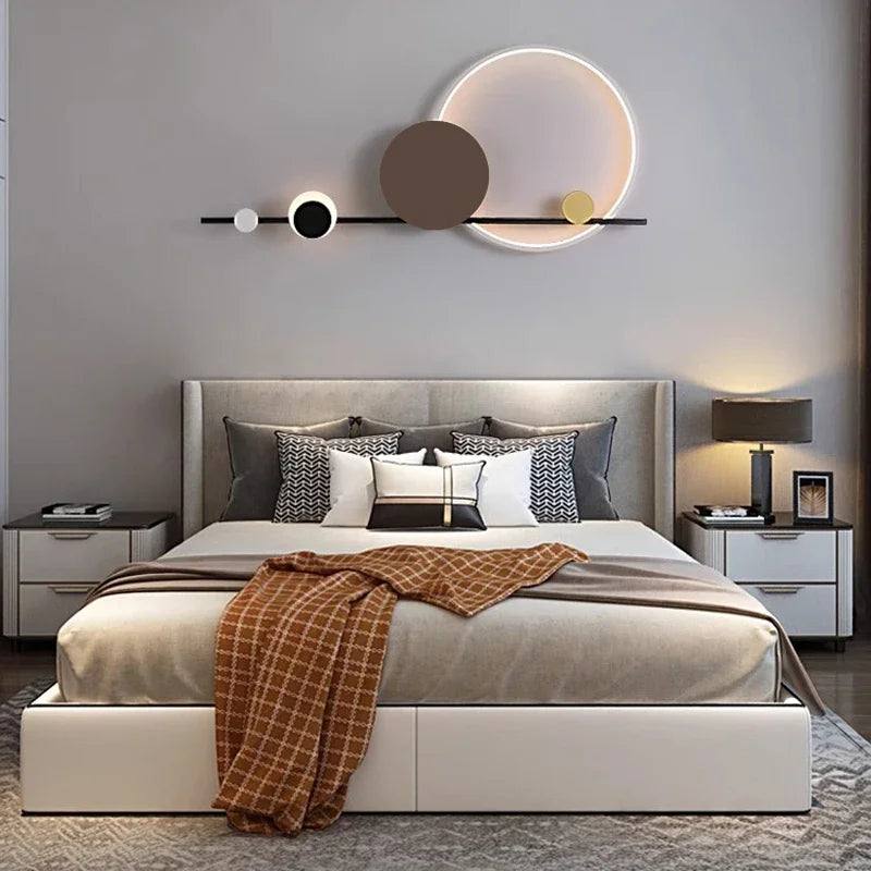 Afralia™ LED Wall Sconce Modern Atmosphere Lighting Fixture for Home Decor