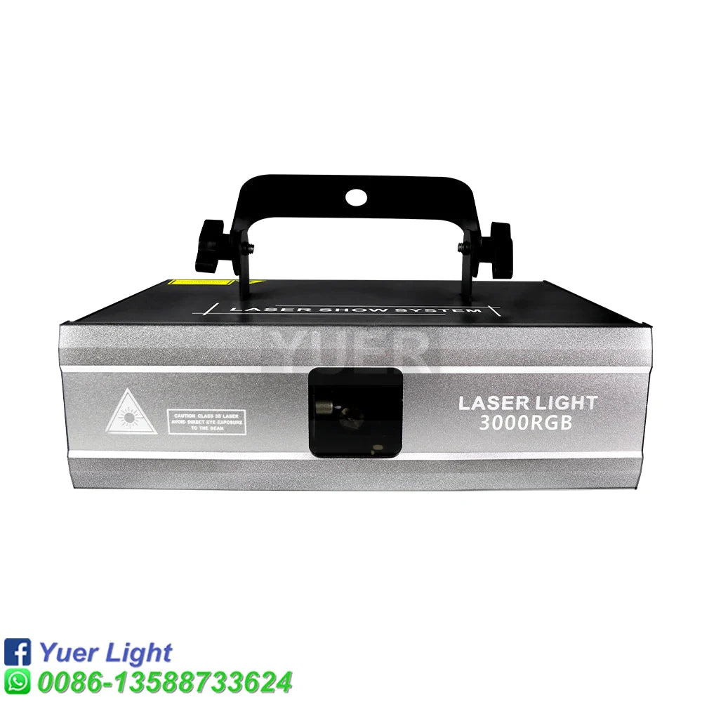 Afralia™ 3D Cartoon Laser Light Projector: RGB DJ Party Disco KTV Bar Stage Lights