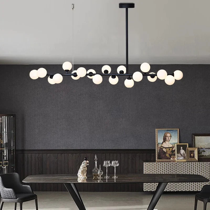Afralia™ Modern LED Pendant Light Chandeliers for Living and Dining Room