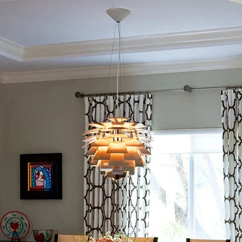 Afralia™ Pinecone LED Pendant Light for Contemporary Décor in Living Room, Bedroom & Cafe