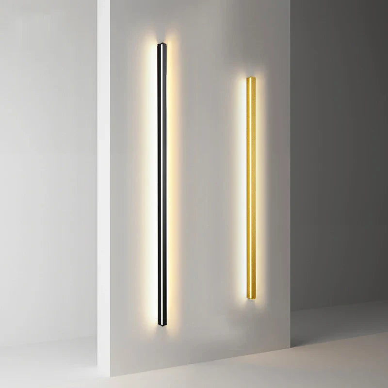 Afralia™ LED Cuboid Wall Lamp White Black Gold Sconces, Remote Control Dimming, Switch Lighting