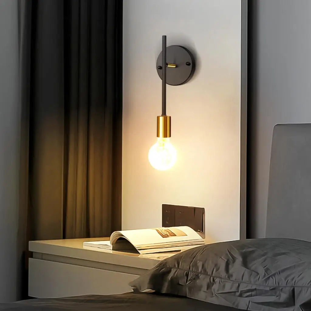 Afralia™ LED Ceiling Chandelier: Modern Industrial Wall Sconce for Bedroom, Living Room, Kitchen