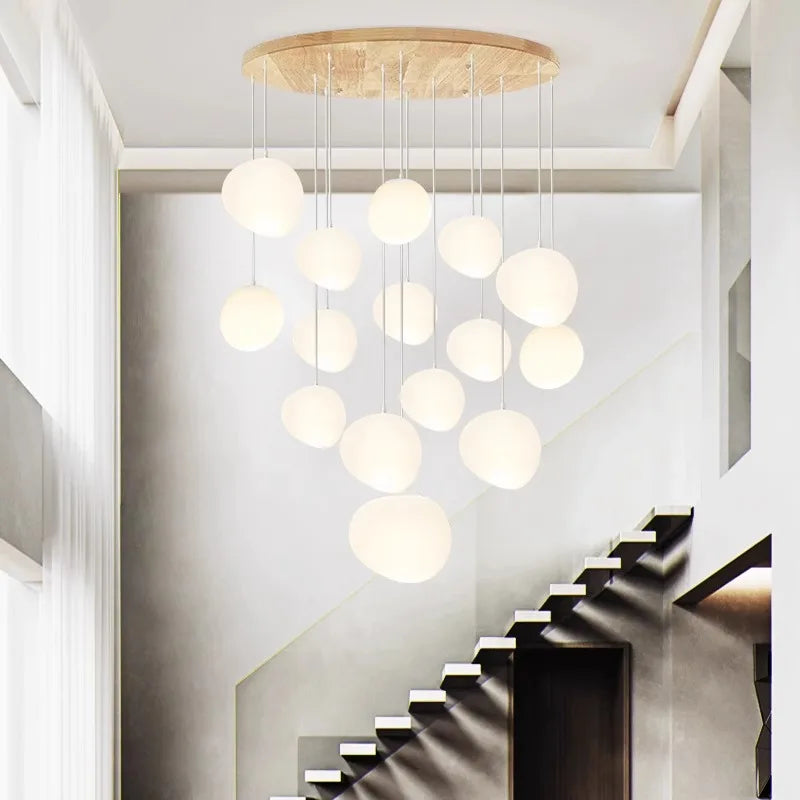 Afralia™ Modern LED Chandeliers for Living Room & Dining Room Lighting