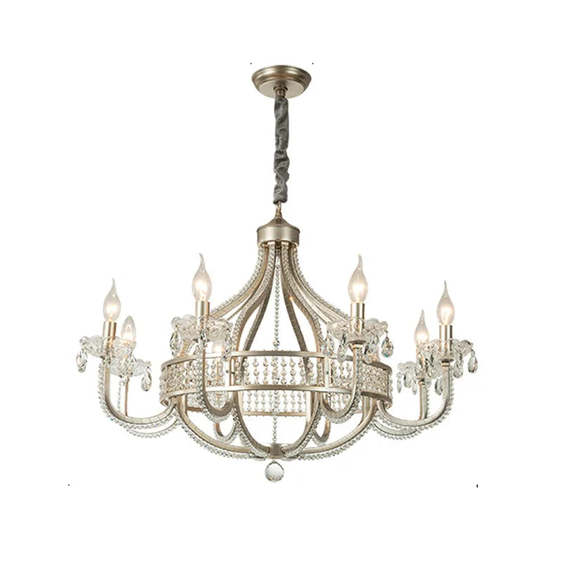 Afralia™ Crystal Chandelier: Luxe Nordic Bedroom Living Room Pendant Light