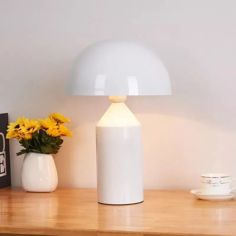 Afralia™ Iron Table Lamp: Nordic Design LED Desk Light for Bedroom Décor
