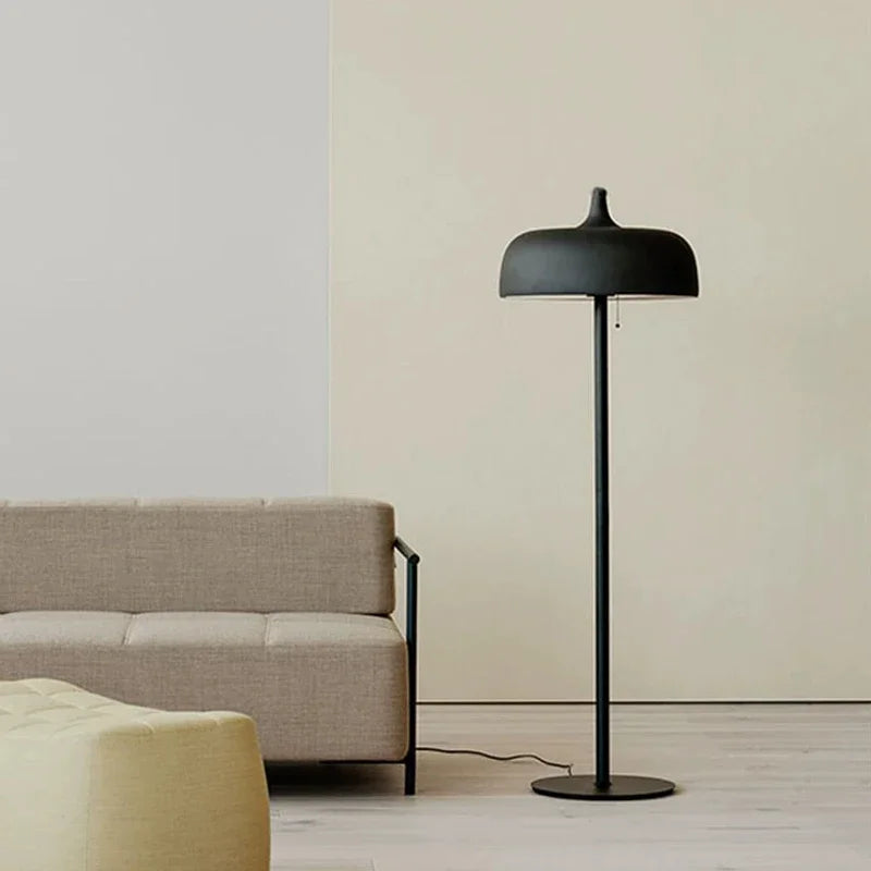 Afralia™ Nordic LED Floor Lamp: Minimalist Modern Lighting for Living Room, Bedroom, Study