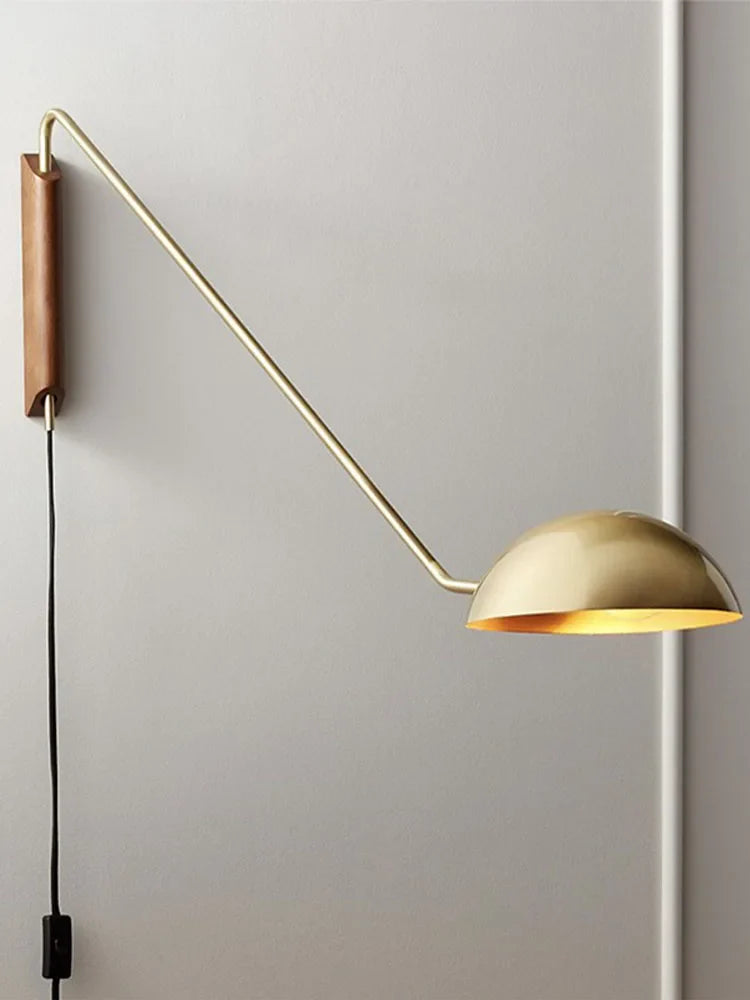 Afralia™ Rotatable Wall Lights for Living Room Bedroom, Modern Long Arm Wall Lamps