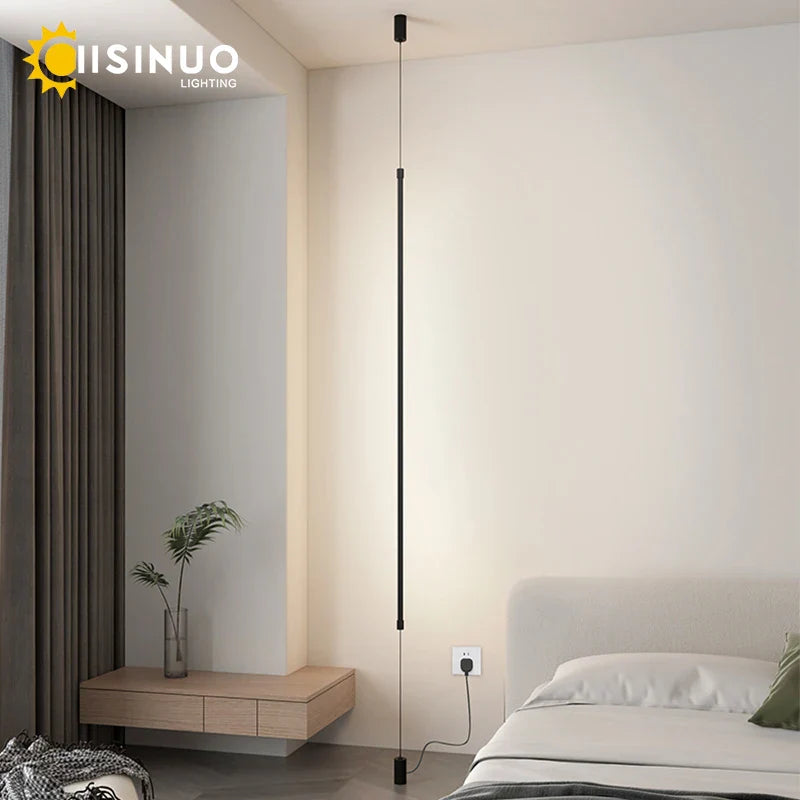 Afralia™ Modern LED Floor Lamp for Living Room Decor