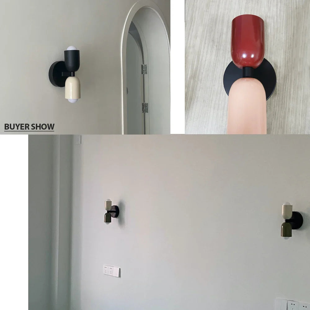 Nordic Minimalist Wall Lights for Bedroom, Living Room by Afralia™