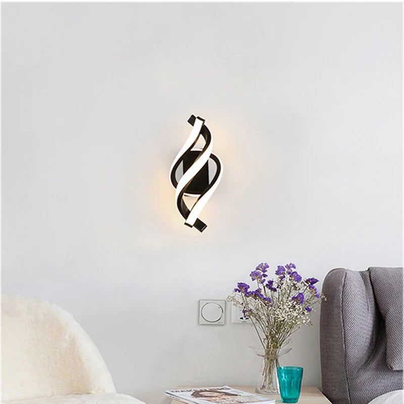 Afralia™ Square LED Wall Lamp: Stylish Hallway Lighting Fixture for Home Decor