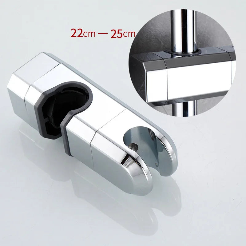 Afralia™ Adjustable ABS Plastic Shower Slide Rail Holder Bracket