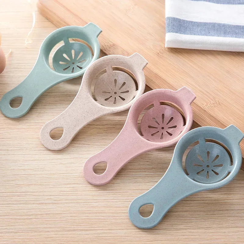 Afralia™ Egg White Separator Kitchen Tool Divider Utensil Gadget Funnel Spoon Filter