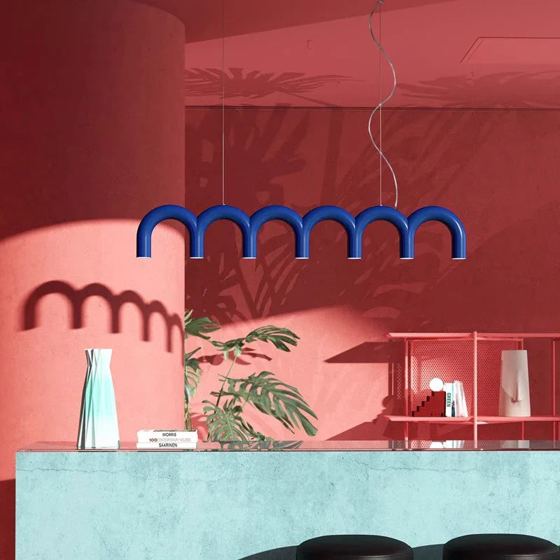 Afralia™ Cream Style Nordic Chandelier for Living Room, Coffee Shop, and Bar