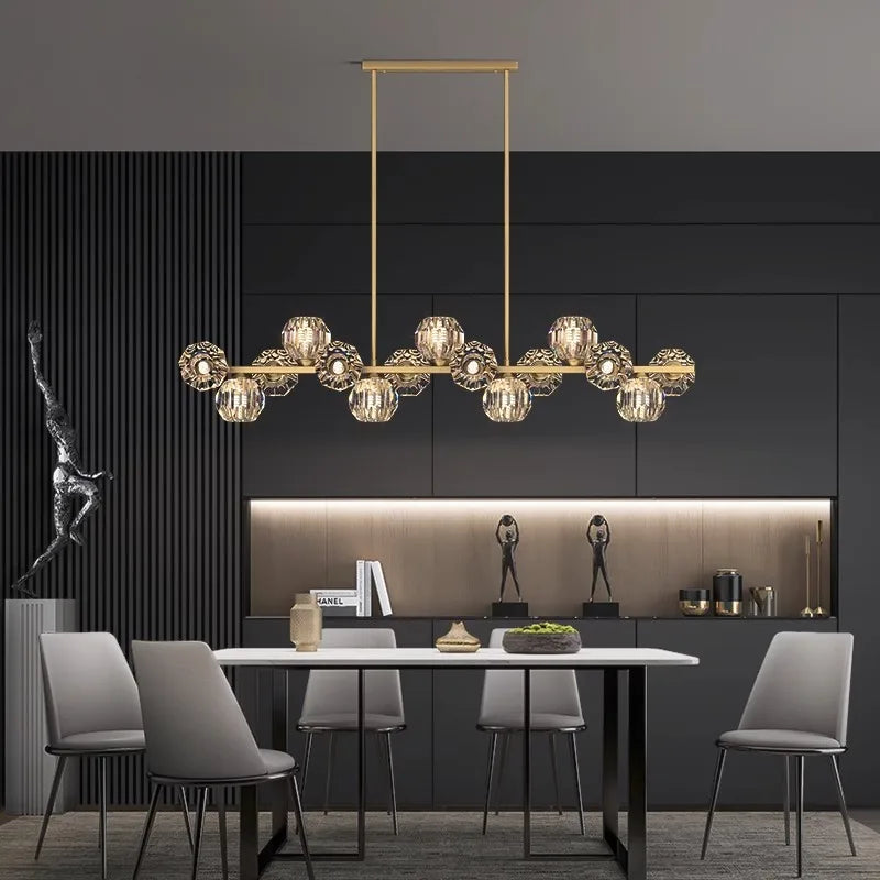 Afralia™ Modern LED Pendant Chandeliers for Home Decor and Indoor Lighting