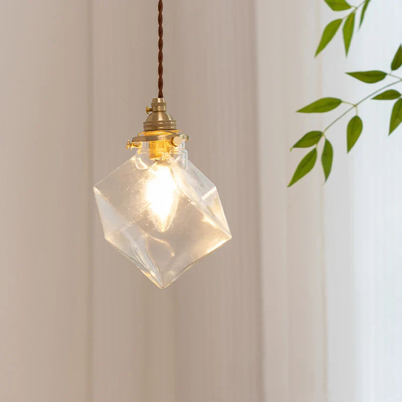 Afralia™ Glass LED Pendant Lights: Nordic Modern Hanging Chandelier