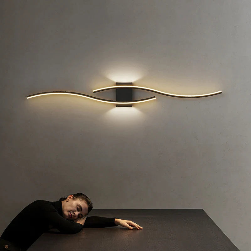 Afralia™ LED Wall Lamp: Modern Design for Aisle, Bedroom, Closets. Ideal Indoor Lighting Solution.