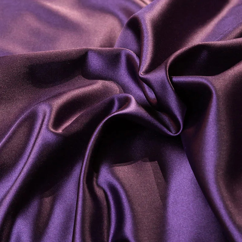 Afralia™ Svetanya 200S Embroidery Egyptian Cotton Bedding Set King Queen Linens