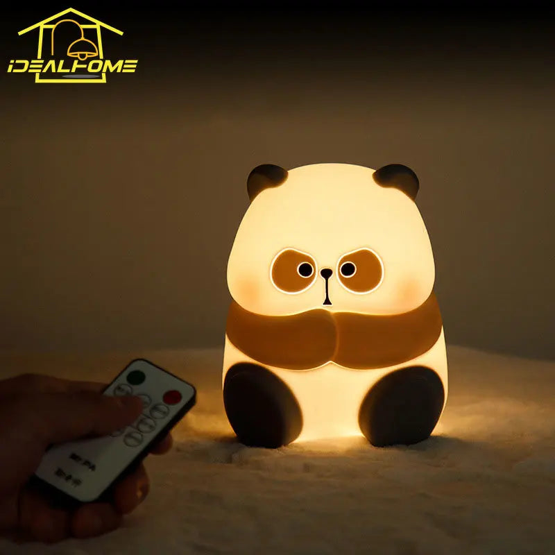Afralia™ Cartoon Silicone Animal Night Light with Patting Switch - Cute & Lovely for Kids Room