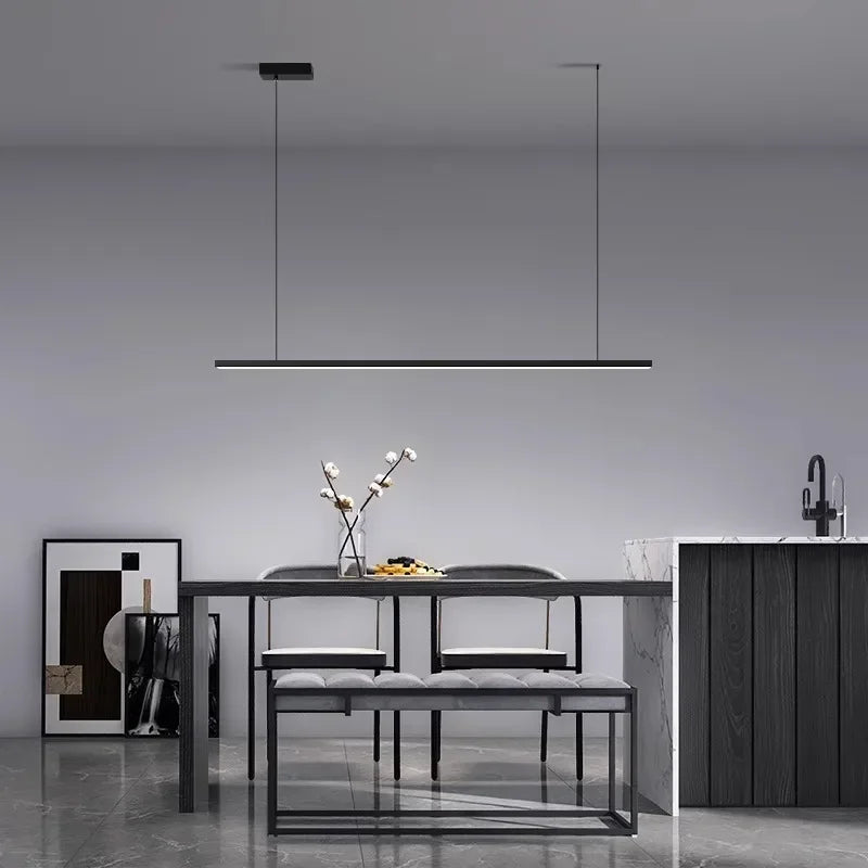 Afralia™ Nordic LED Pendant Lights for Kitchen Island Dining Chandelier - Minimalist Home Luminaires