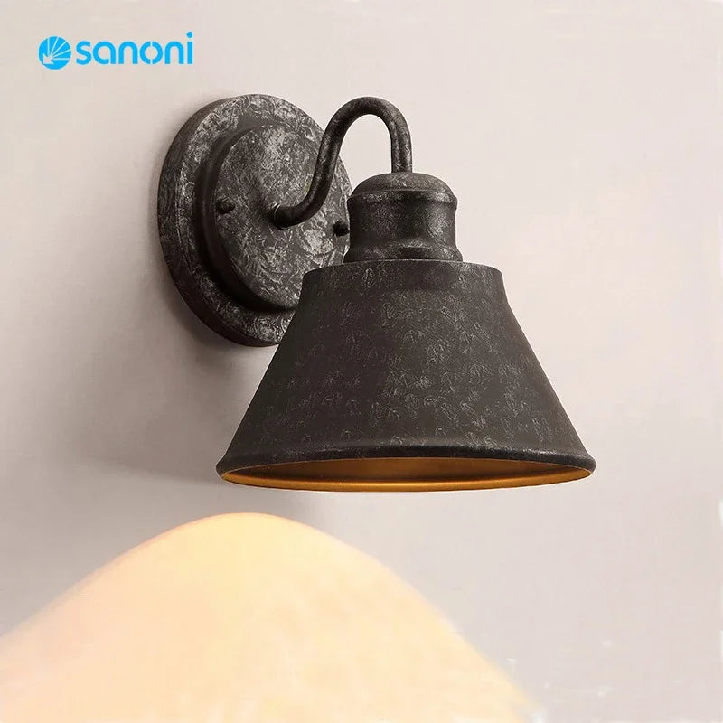 Afralia™ Vintage Outdoor Waterproof Wall Lights for Loft Industrial Garden