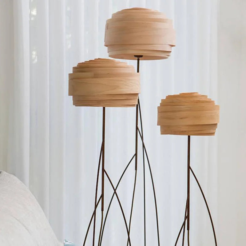 Afralia™ Wabi Sabi Floor Lamp: Modern Stand Light for Living Room, Bedroom, or Home Decor