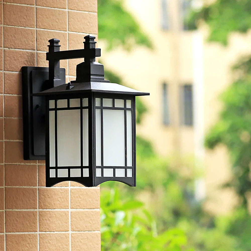 Afralia™ LED Wall Lamp: European Style Outdoor Waterproof Light for Garden, Balcony, and Courtyard