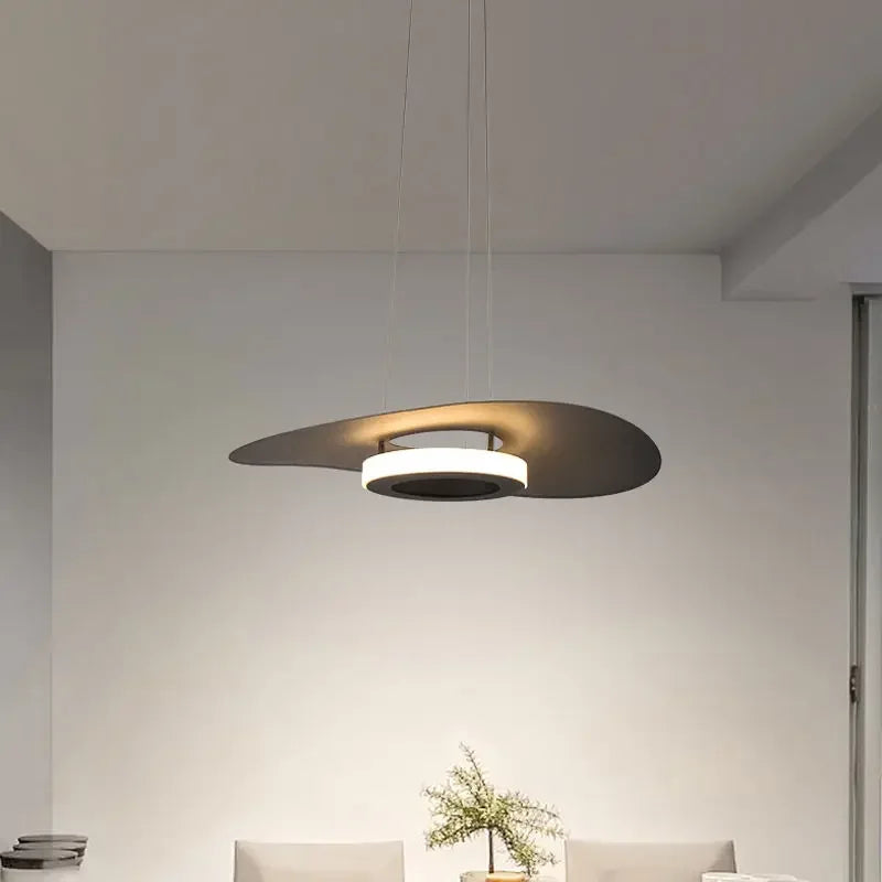 Afralia™ UFO Pendant Lights Chandelier for Dining Living Kitchen Room, Minimalist Designer Art Decor