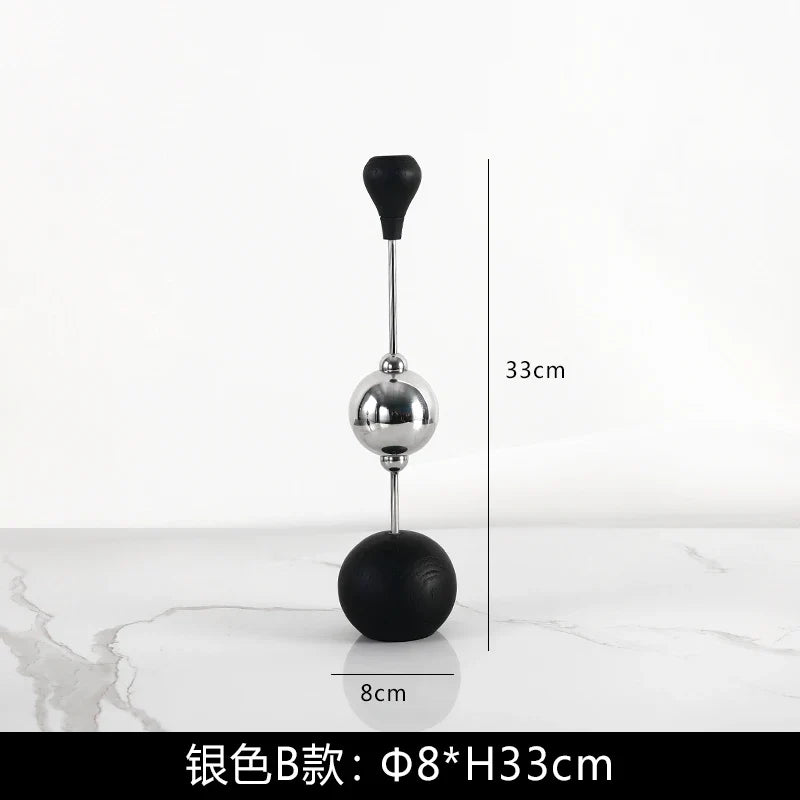 Afralia™ Golden Stainless Steel Candle Holder for Wedding Decor