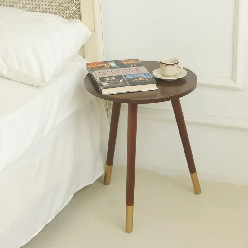 Afralia™ Modern Round Small Side Table - Elegant Addition to Any Space