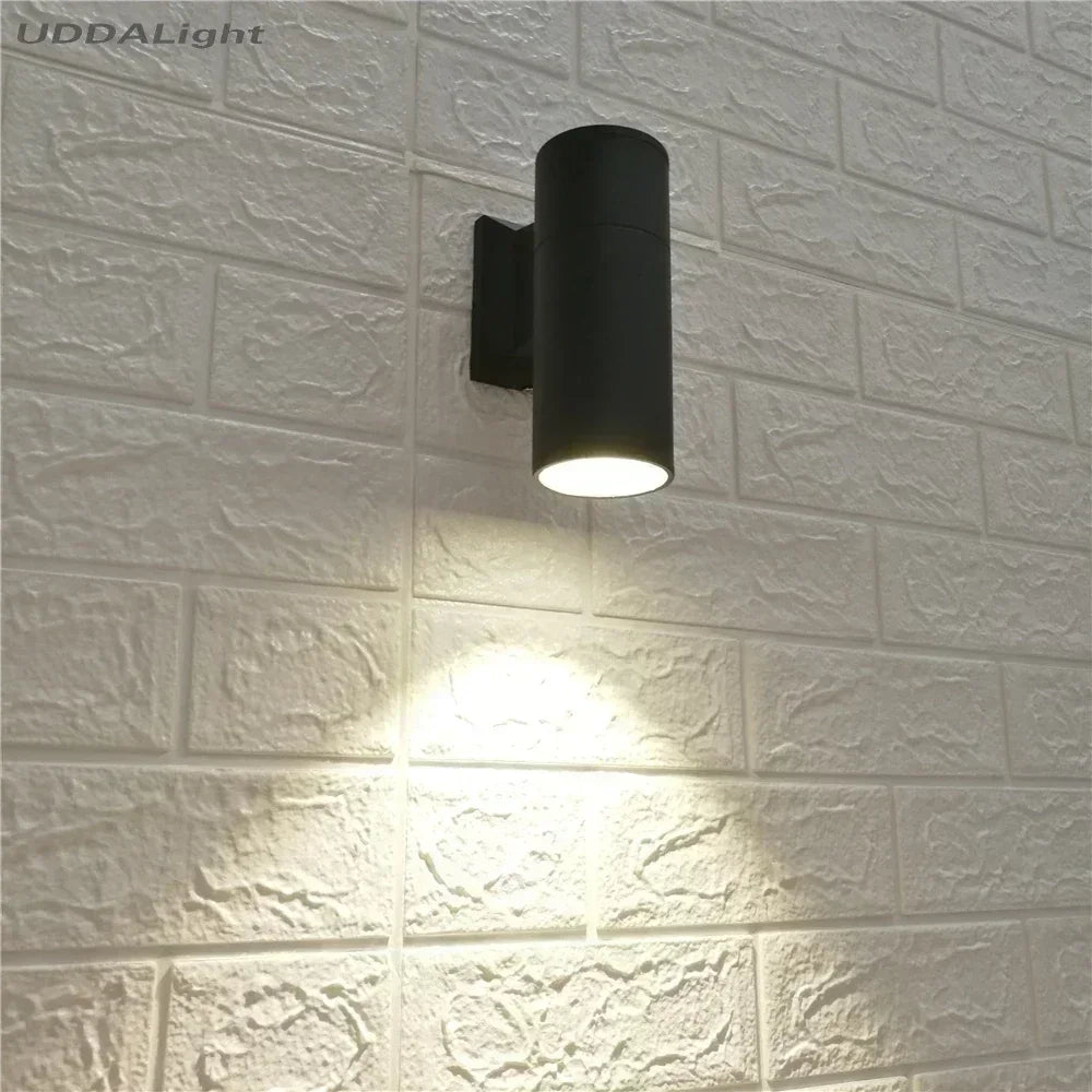 Afralia™ Outdoor Garden Wall Lamp for Porch Patio Illumination
