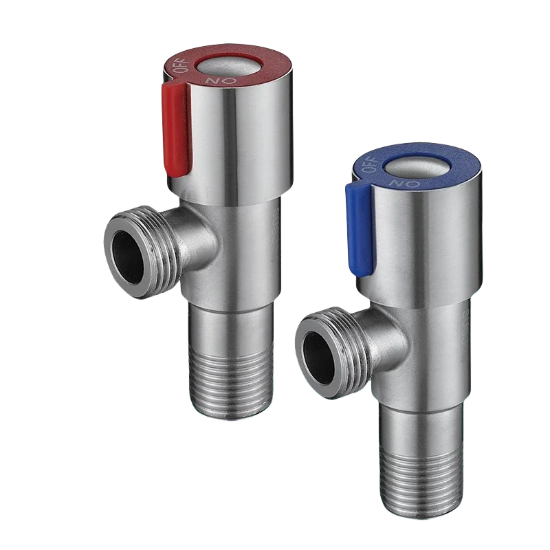 Afralia™ Stainless Steel Triangle Valve Water Stop for Bathrooms Kitchens Balconies