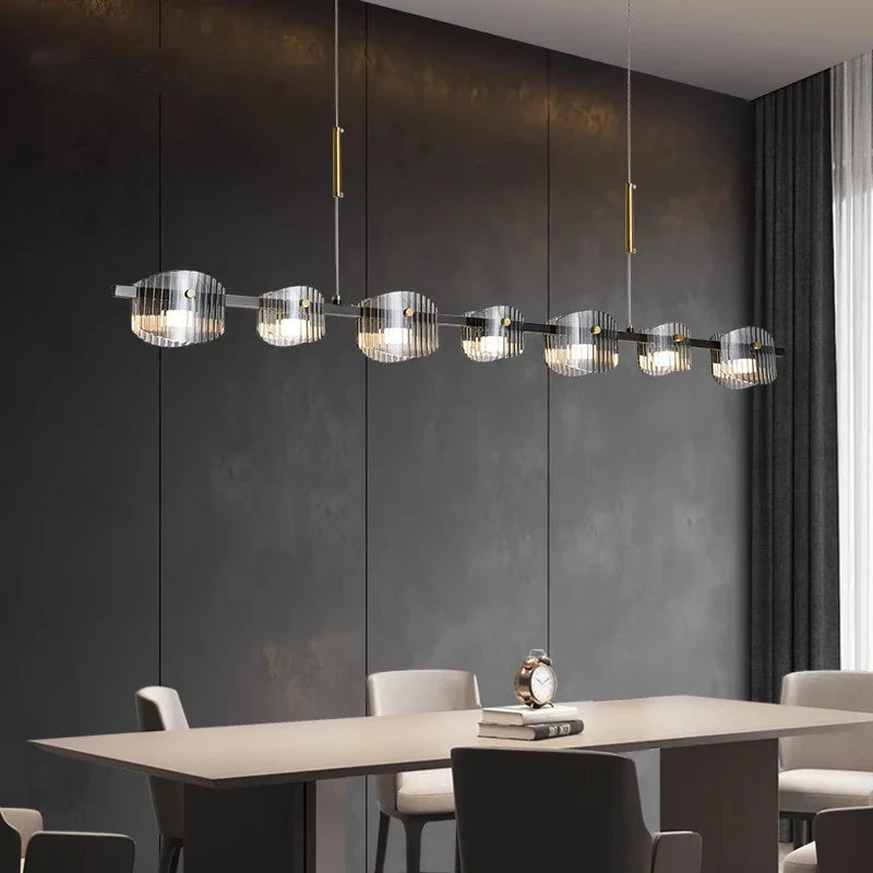 Afralia™ LED Pendant Chandeliers: Modern Home Decor Lighting for Living & Dining Rooms