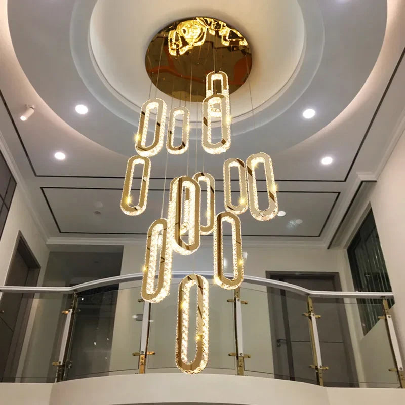 Afralia™ Crystal Chandeliers: Luxury LED Lighting for Home, Villa, Living Room, Hotel, and More