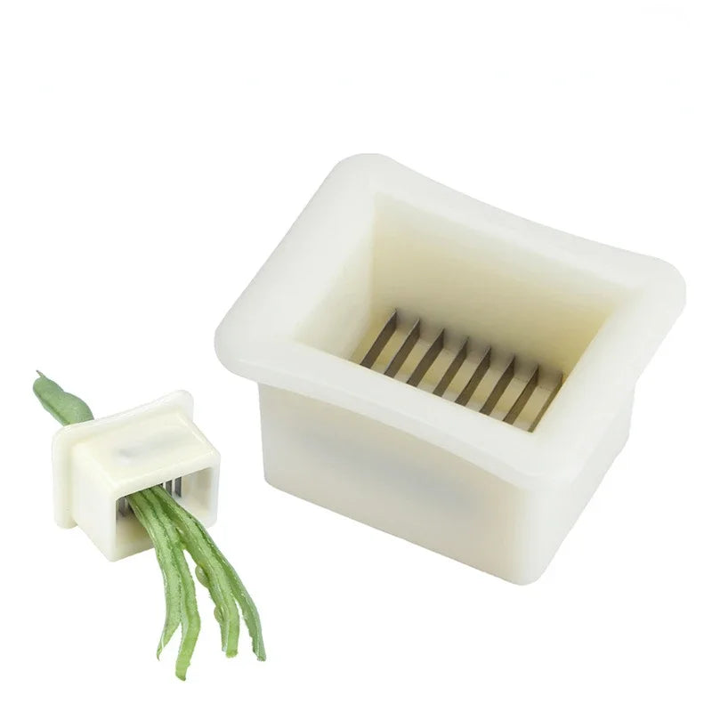 Afralia™ Green Bean Slicer & Vegetable Runner Cutter for Efficient Kitchen Shredding