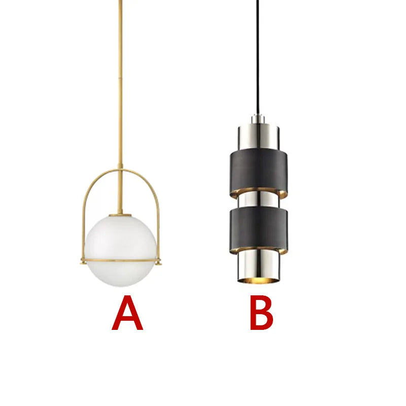 Afralia™ Glass Bar Pendant Lamp Widget