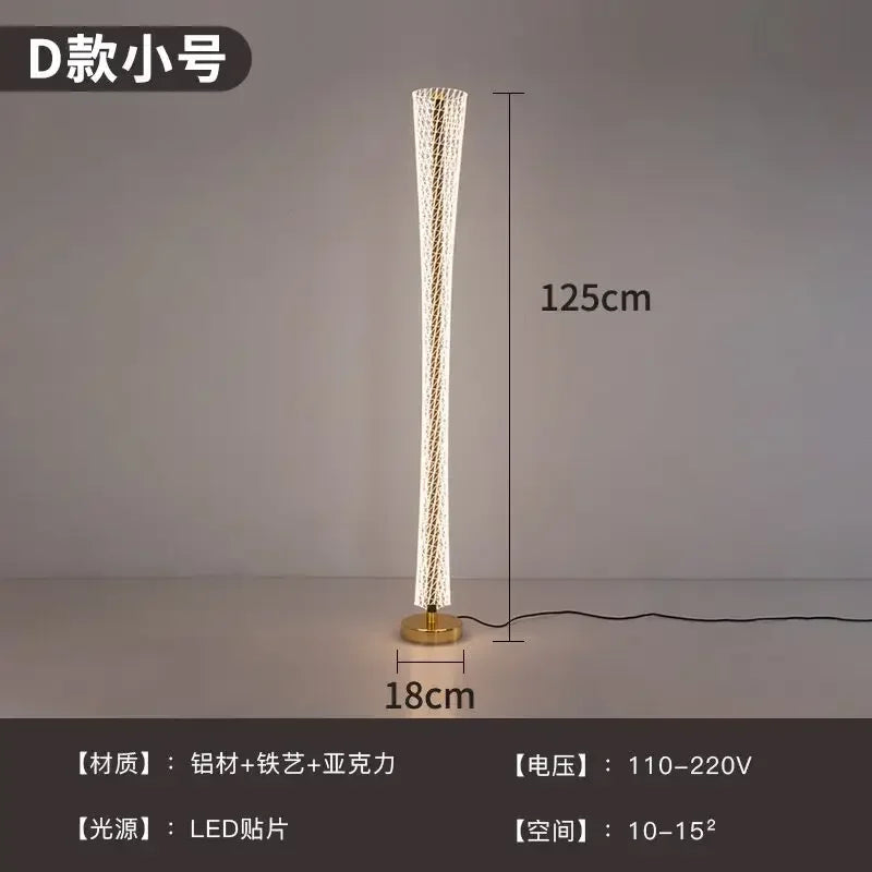 Afralia™ Starry Sky Ambient Floor Lamp for Living Room and Bedroom