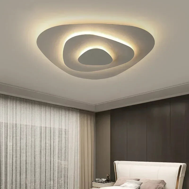 Afralia™ LED Ceiling Chandelier for Living Room Bedroom Decor