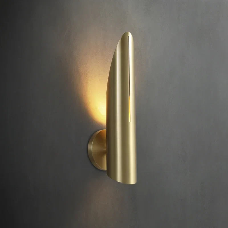 Afralia™ Black Copper Luxe Wall Lamp - Nordic Retro Style for Living Room, Staircase, and Aisle