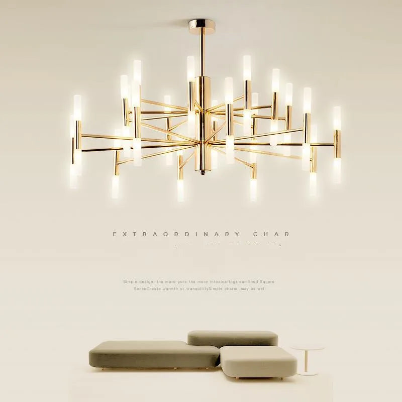 Afralia™ Nordic Chandeliers: Modern Living & Dining Room Pendant Lighting Fixtures