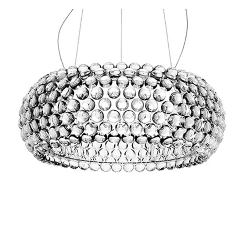 Afralia™ Crystal Pendant Lamp for Nordic Style Living Room and Bedroom