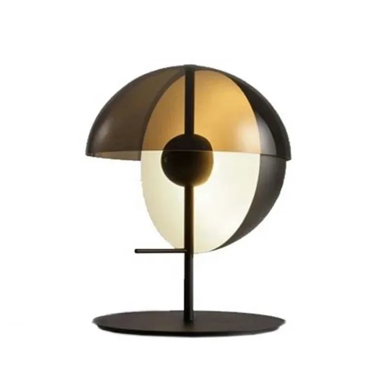Afralia™ Glass Table Lamp: Postmodern Nordic Luxury Design for Bedroom, Living Room, or Study